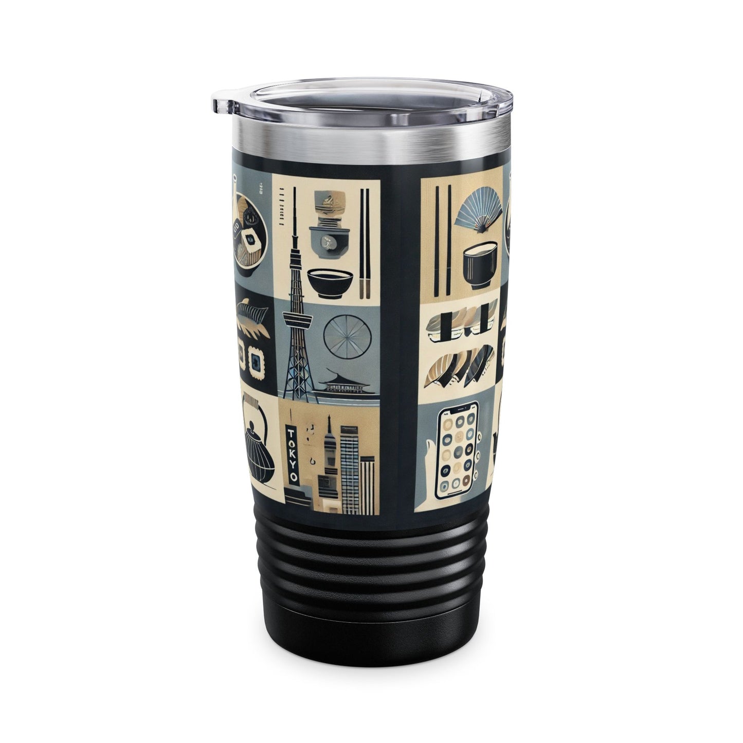 Sushi Serenity: Japanese Art-Inspired Tumbler 20oz