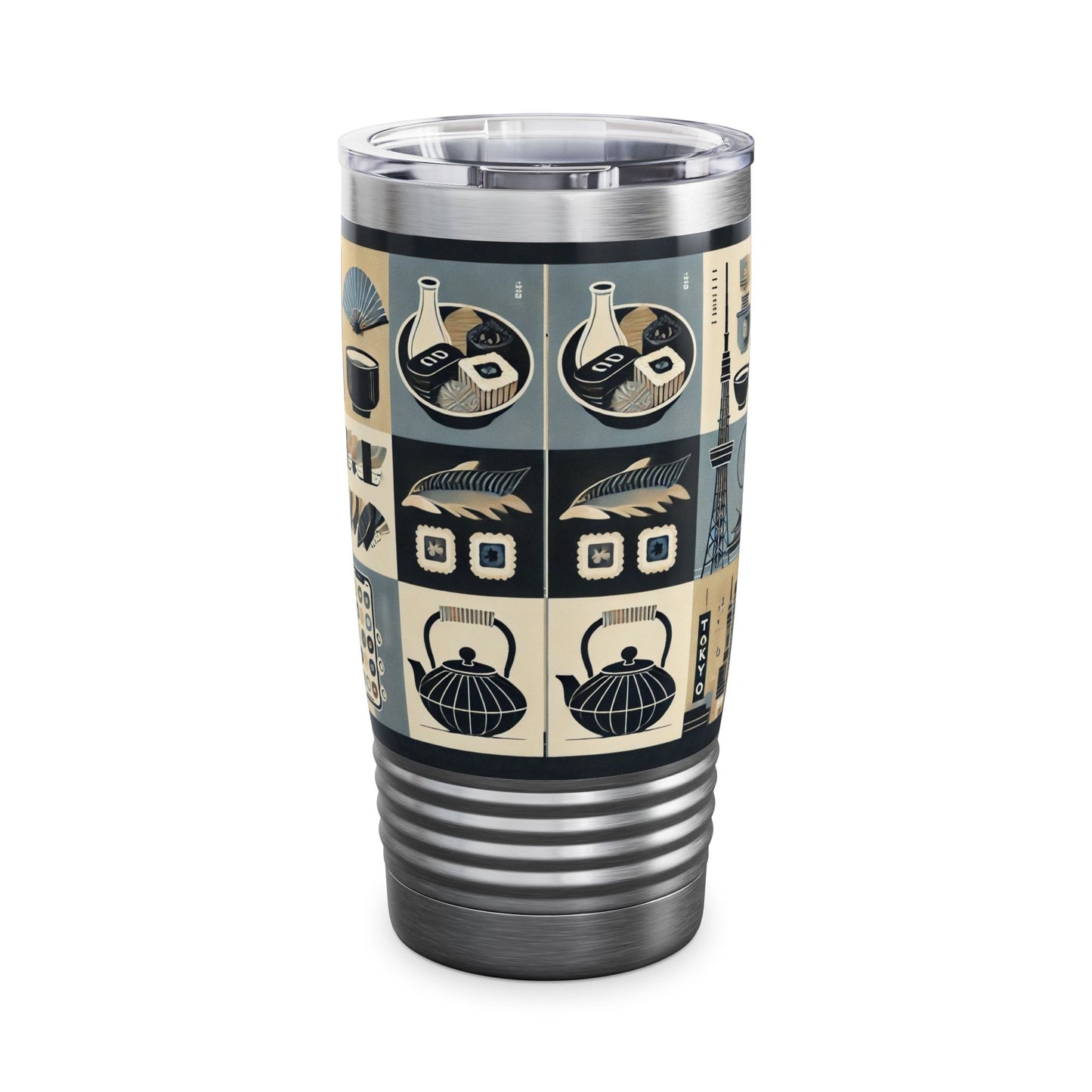 Sushi Serenity: Japanese Art-Inspired Tumbler 20oz