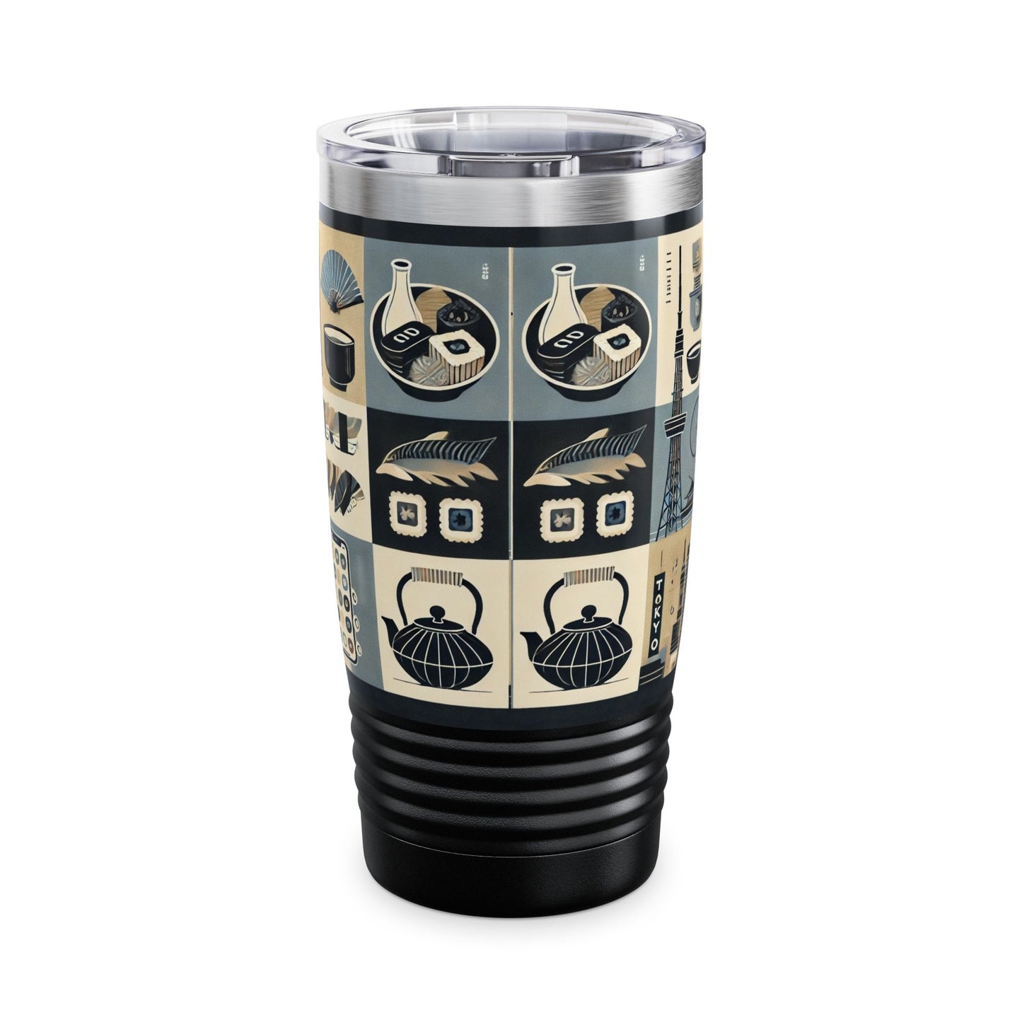 Sushi Serenity: Japanese Art-Inspired Tumbler 20oz