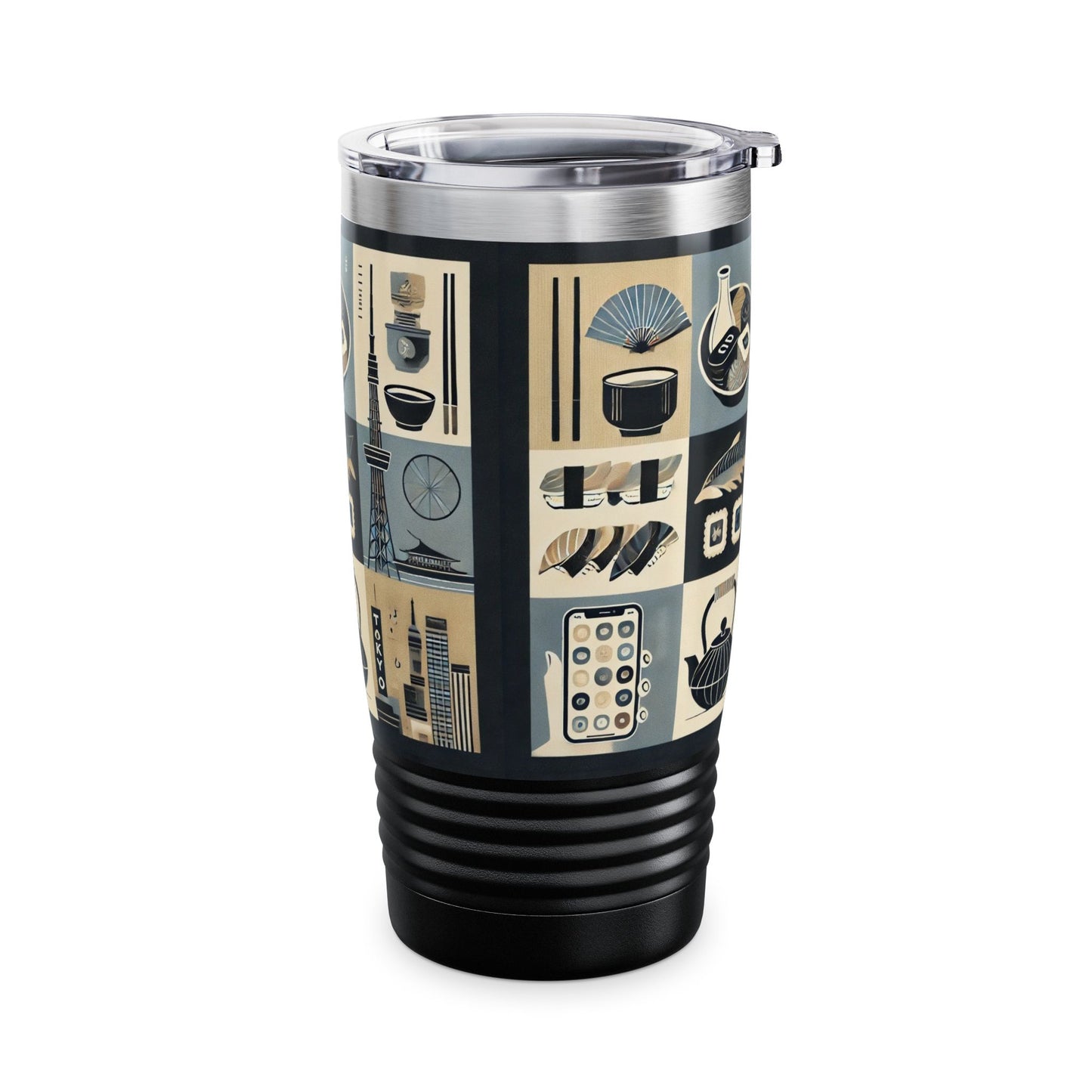 Sushi Serenity: Japanese Art-Inspired Tumbler 20oz