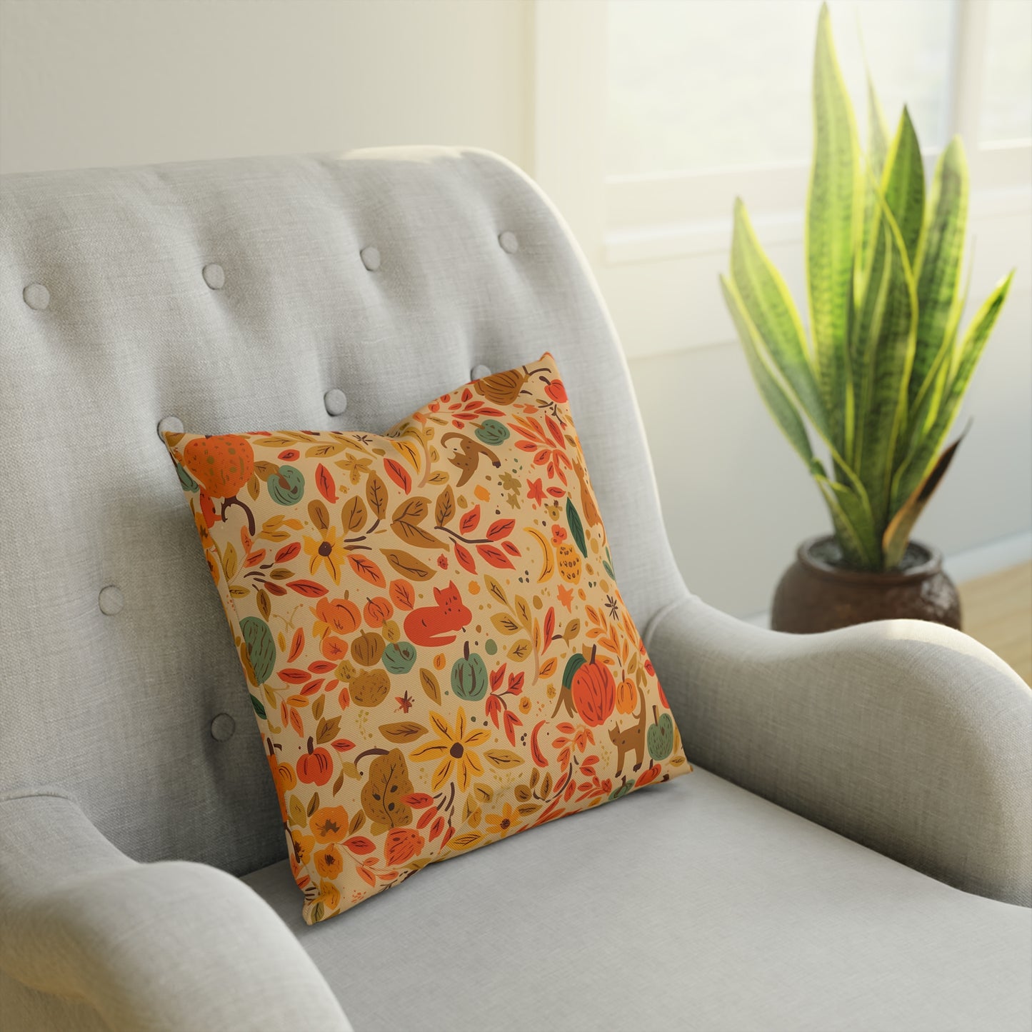 Autumn Whimsy Cushion