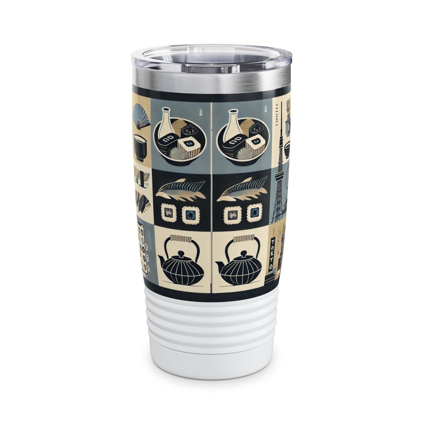 Sushi Serenity: Japanese Art-Inspired Tumbler 20oz