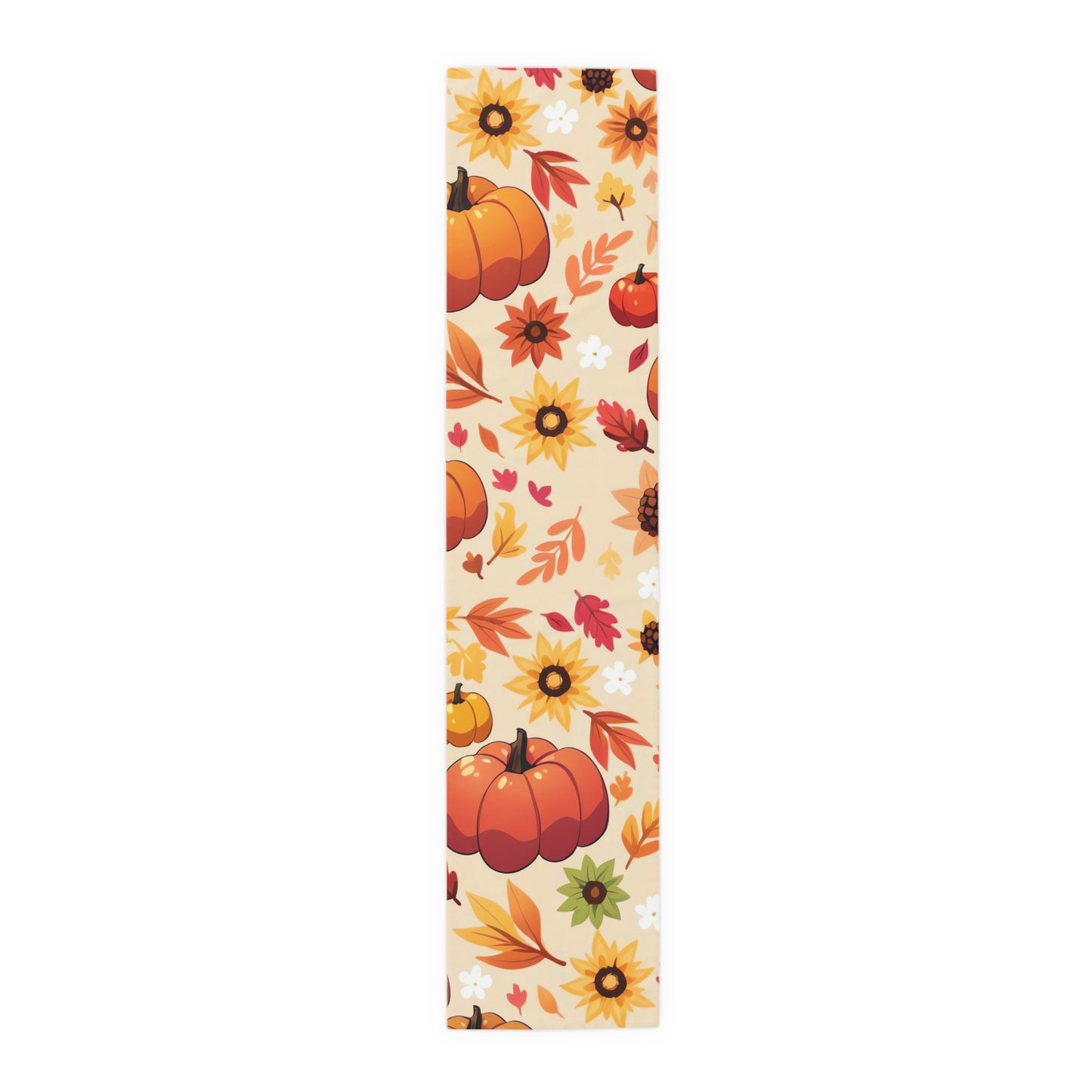 Harvest Elegance: Table Runner ( Poly)